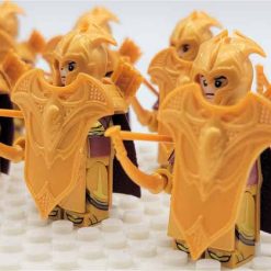 Lord of the rings hobbit elf minifigures Mirkwood Elves heavy archer Army kids toy gift king thranduil 1