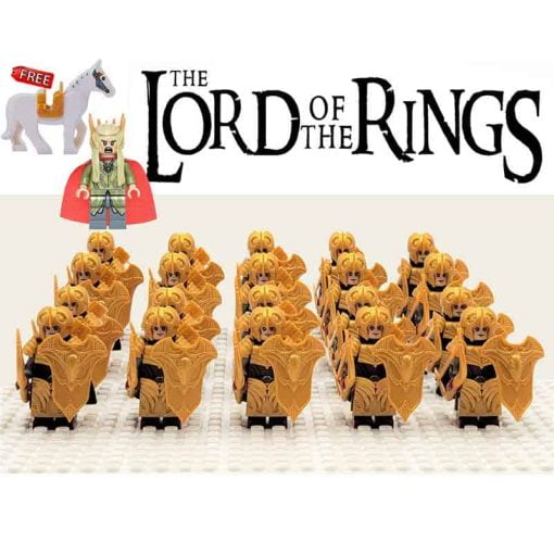 minifigures lord of the rings the hobbit battle of the five armies mirkwood elf elven light archer army kids toys
