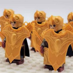 Lord of the rings hobbit elf minifigures Mirkwood Elves light archer Army kids toy gift king thranduil 3