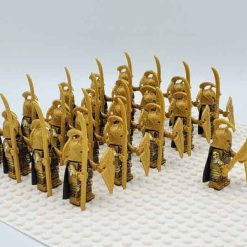Lord of the rings hobbit elf minifigures elf spear Army kids toy gift 3