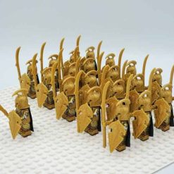 Lord of the rings hobbit elf minifigures elf spear Army kids toy gift 6
