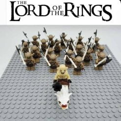 minifigures lord of the rings the hobbit azrogs goblin orc army kids toys