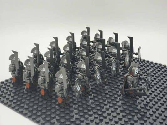 Lord Of The Rings Hobbit Uruk Hai Heavy Sword Orc Army 22 Minifigures ...