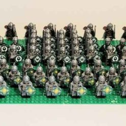 Lord of the rings hobbit rohan minifigures kings guard army battalion kids toy gift king theoden 1