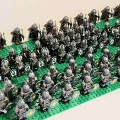 Lord of the rings hobbit rohan minifigures kings guard army battalion kids toy gift king theoden 2