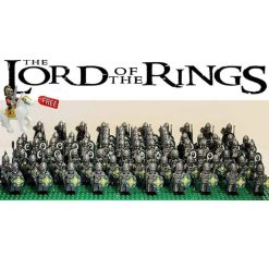 Minifigures Lord of the rings The Hobbit Rohan royal army Battalion king theoden Kids Toy gift