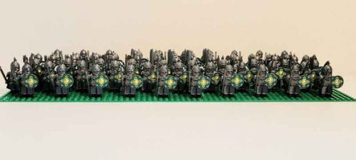 Lord of the rings hobbit rohan minifigures kings guard army battalion kids toy gift king theoden 5