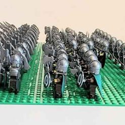 Lord of the rings hobbit rohan minifigures kings guard army battalion kids toy gift king theoden 8