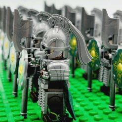 Lord of the rings hobbit rohan minifigures kings guard axe army kids toy gift king theoden 9