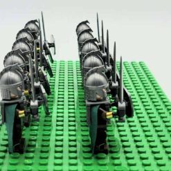 Lord of the rings hobbit rohan minifigures kings guard sword army kids toy gift king theoden 3