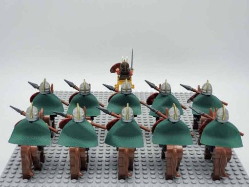 Lord of the rings hobbit rohan minifigures riders od rohan kids toy gift king theoden 2