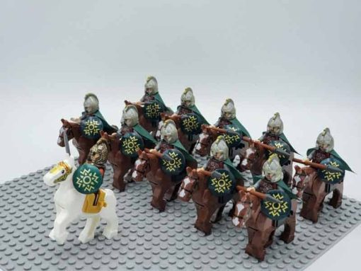 Lord of the rings hobbit rohan minifigures riders od rohan kids toy gift king theoden 3