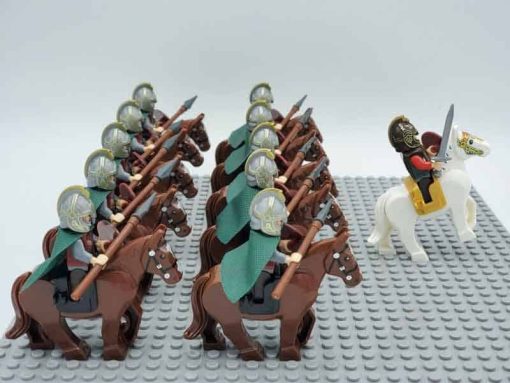 Lord of the rings hobbit rohan minifigures riders od rohan kids toy gift king theoden 6
