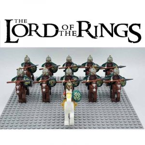 21Pcs Lord of The Rings Hobbit Evil Dwarf Rohan Knights Minifigure 