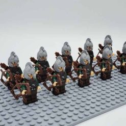 Lord of the rings hobbit rohan minifigures rohan archers army kids toy gift king theoden 1