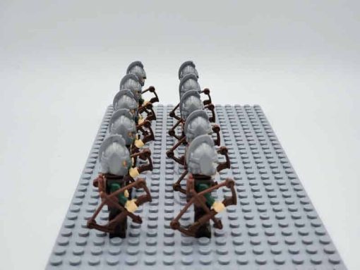 Lord of the rings hobbit rohan minifigures rohan archers army kids toy gift king theoden 4