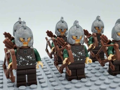 Lord of the rings hobbit rohan minifigures rohan archers army kids toy gift king theoden 7