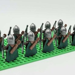 Lord of the rings hobbit rohan minifigures royal archer army kids toy gift king theoden 2