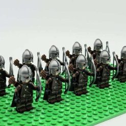 Lord of the rings hobbit rohan minifigures royal archer army kids toy gift king theoden 5