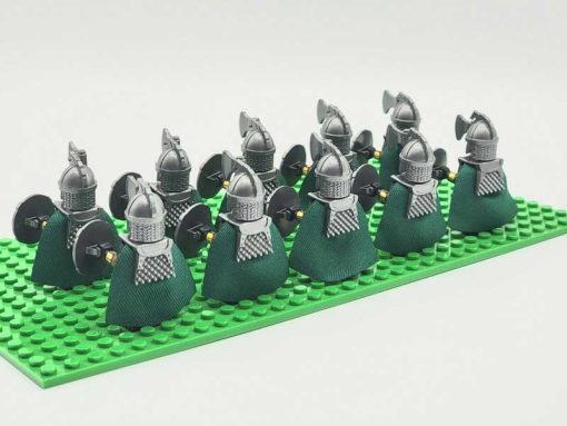 Lord of the rings hobbit rohan minifigures royal axe army kids toy gift king theoden 10