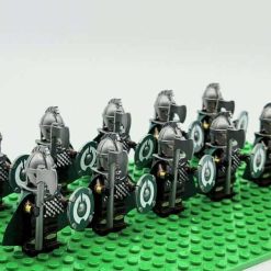 Lord of the rings hobbit rohan minifigures royal axe army kids toy gift king theoden 8