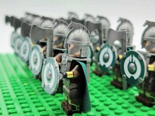 Lord of the rings hobbit rohan minifigures royal axe army kids toy gift king theoden 9
