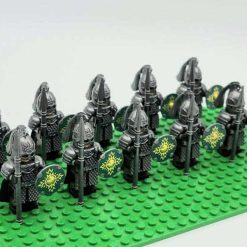 Lord of the rings hobbit rohan minifigures royal spear army kids toy gift king theoden 2