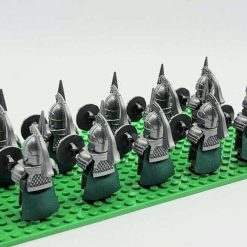 Lord of the rings hobbit rohan minifigures royal spear army kids toy gift king theoden 65