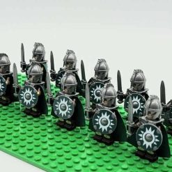 Lord of the rings hobbit rohan minifigures royal sword army kids toy gift king theoden 1