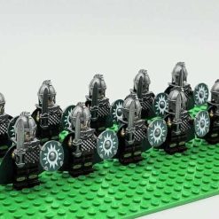 Lord of the rings hobbit rohan minifigures royal sword army kids toy gift king theoden 6