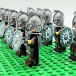 Lord of the rings hobbit rohan minifigures royal sword army kids toy gift king theoden 7