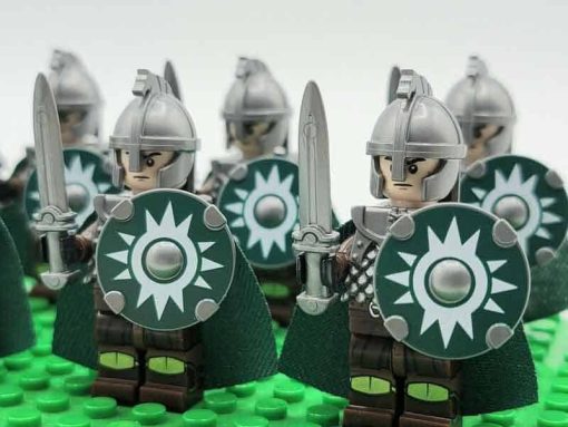 Lord of the rings hobbit rohan minifigures royal sword army kids toy gift king theoden 8