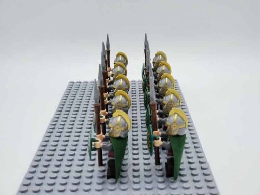 Lord of the rings hobbit rohan minifigures spear army kids toy gift king theoden 3