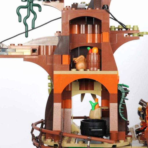 10236 Star Wars Ewok Village 05047 Princess Leia Luke Skywalker c3po Modular Building Blocks Kids toy 8