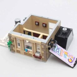 10278 Police Station Lepin 1661 City Street View Ideas Creator Series Modular Building Blocks Kids Toy 3