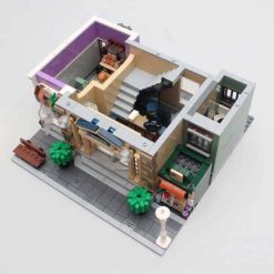 10278 Police Station Lepin 1661 City Street View Ideas Creator Series Modular Building Blocks Kids Toy 4