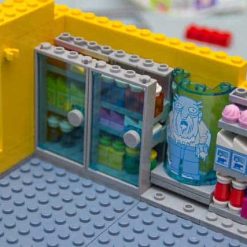2218 Simpsons Kwik E Mart lepin 16004 Ideas Creator Expert Series Modular Building Blocks Kids Toy Gift 4
