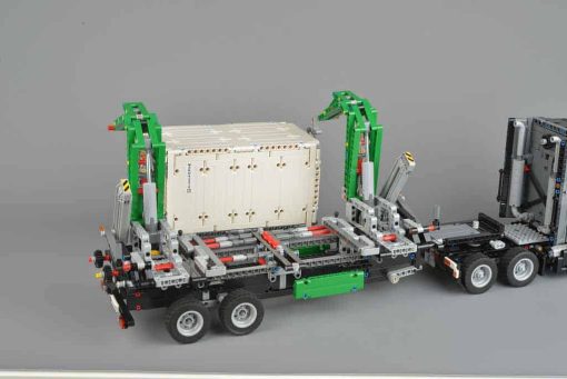 42078 Mack Anthem Technic 10827 Semi Tractor Trailer Truck 18 Wheeler Building Blocks Kids toy 5