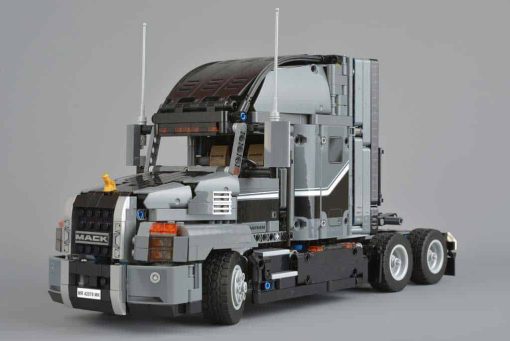 42078 Mack Anthem Technic 10827 Semi Tractor Trailer Truck 18 Wheeler Building Blocks Kids toy 8