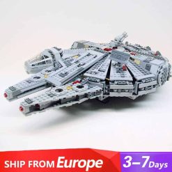 Star wars Millennium Falcon 75105 05007 81009 space ship building blocks kids toy gifts