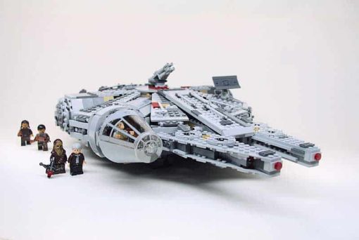 75105 Star Wars Millennium Falcon 05007 81009 Force Awakens destroyer Space Ship Building Blocks Kids Toy Gift 3