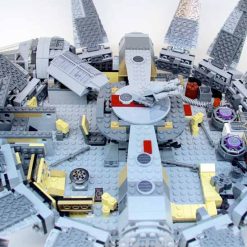 75105 Star Wars Millennium Falcon 05007 81009 Force Awakens destroyer Space Ship Building Blocks Kids Toy Gift 5