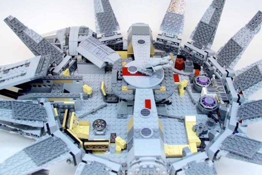 75105 Star Wars Millennium Falcon 05007 81009 Force Awakens destroyer Space Ship Building Blocks Kids Toy Gift 5