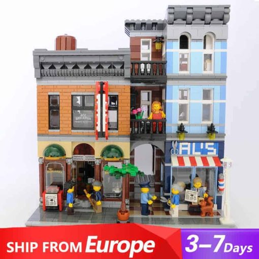 10246 Detective's office lepin 15011 city street view ideas creator series building blocks kids toys