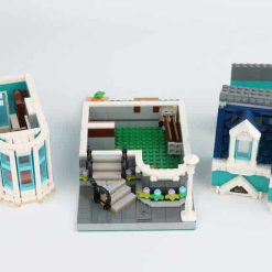 Bookshop 10270 Lepin 10201 City Street View Ideas Creator Series Modular Building Blocks Kids Toy