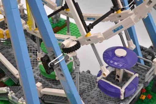 Ferris Wheel 10247 lepin 15012 Theme Park Street View Ideas creator Expert Series Modular Building Blocks Kids Toy 2