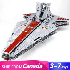 Star Wars Lepin 05077 Venator Class Republic attack cruiser star destroyer UCS building blocks kids toys