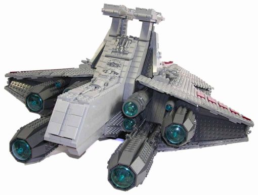 Lepin 05077 81067 Star Wars Venator Clas Republic Attack Cruiser UCS Destroyer Building Blocks Kids toy 3