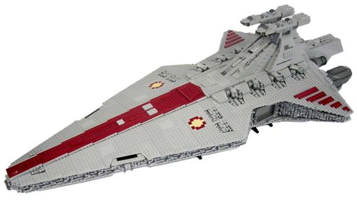 Lepin 05077 81067 Star Wars Venator Clas Republic Attack Cruiser UCS Destroyer Building Blocks Kids toy 9