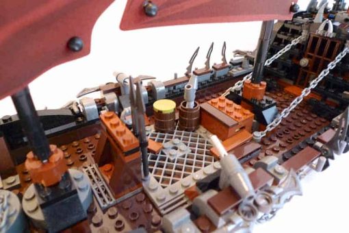 Lord Of The Rings Hobbit Pirate Ship Ambush 79008 Ideas Creator Expert Building Blocks Kids Toy 2
